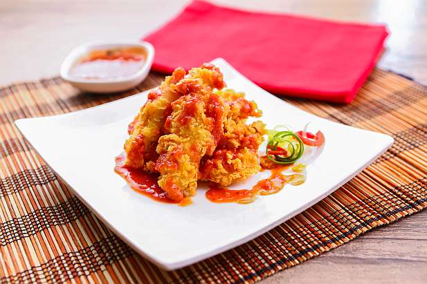 Ayam Goreng Saos Padang