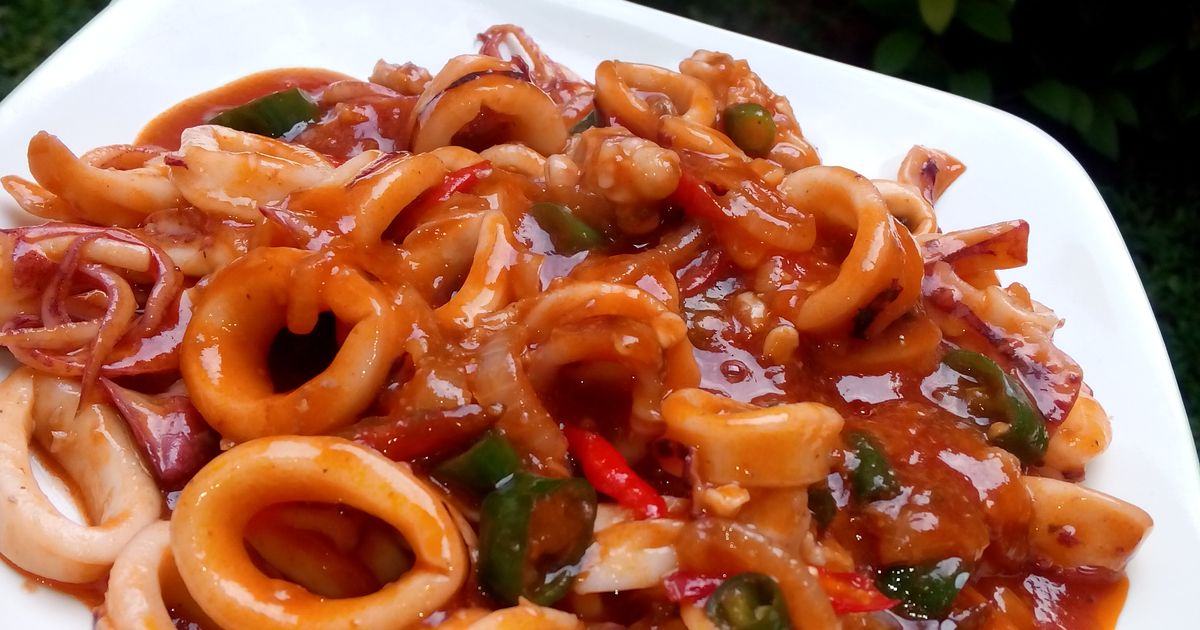 Cumi Asam Manis