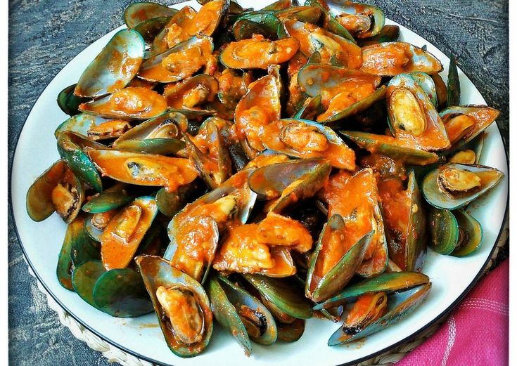 Kerang Ijo Saos Padang