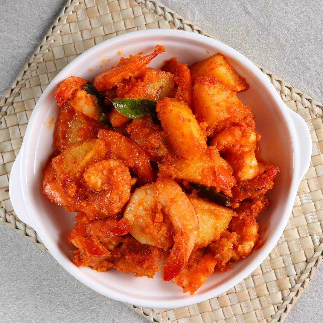 Udang Goreng Rica Rica